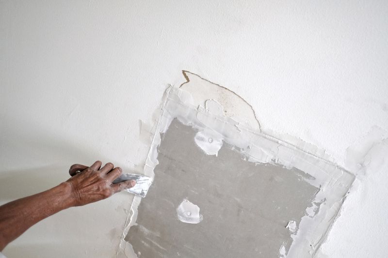 Handyman Repairing Walls