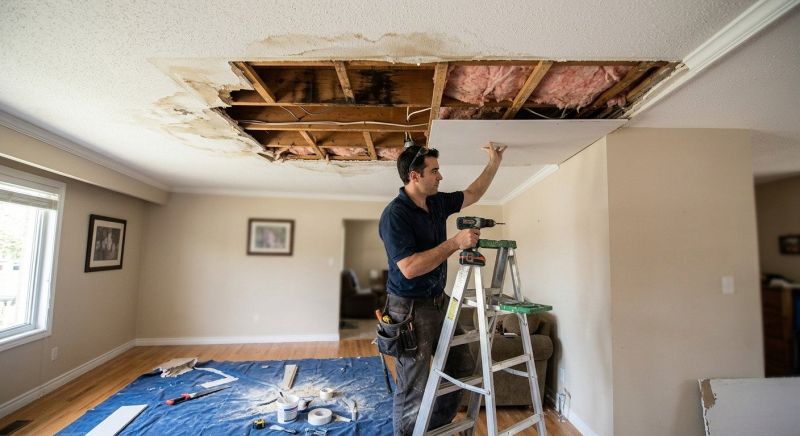 Leaking Ceiling Repair in Katy, TX