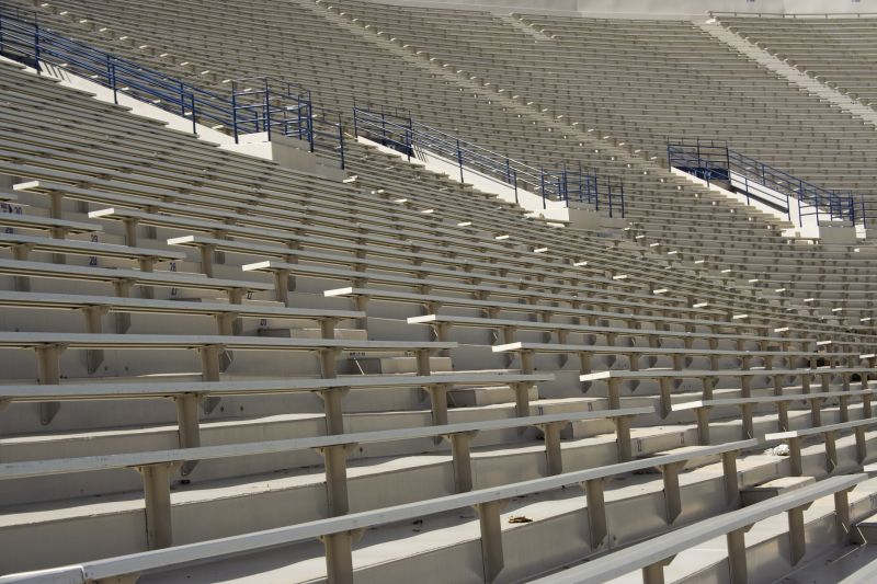 Regular maintenance and repairs help prolong the life of your bleachers